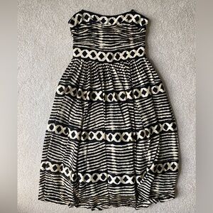 Tracy Reese Strapless Dress w/ Removable/Adjustable Straps